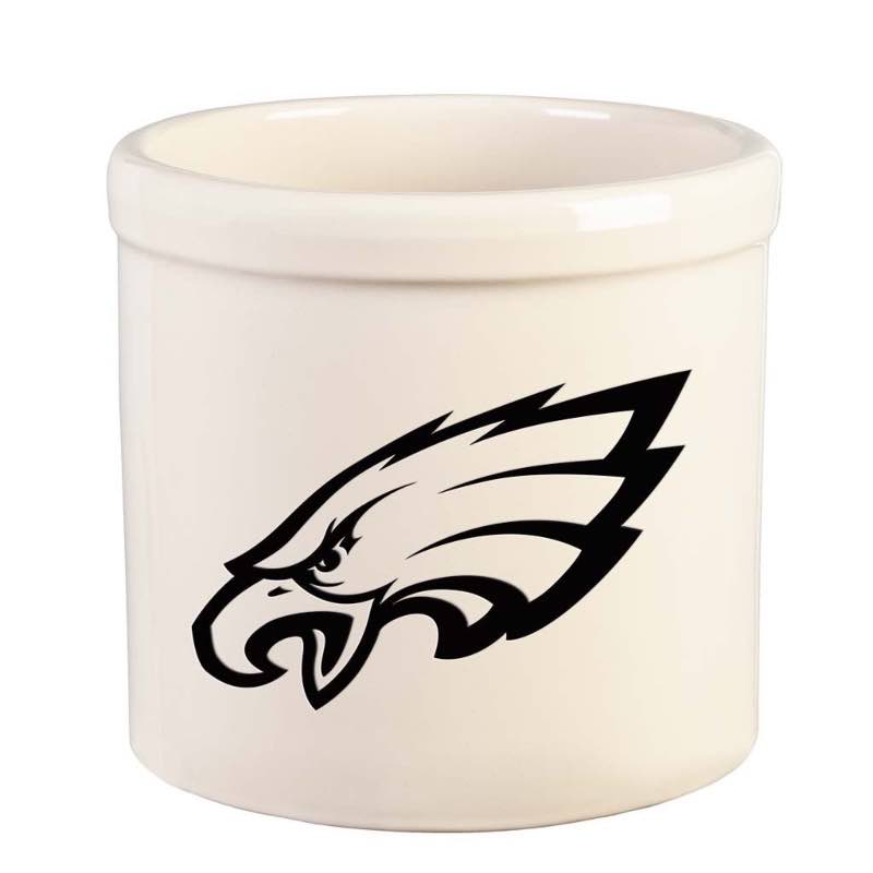 NFL Team Logo Stoneware Crock - Philadelphia Eagles